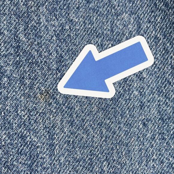 Levi’s Vintage Jeans 505 Mens 34x30 “33x29.5” Straight Leg Orange‎ Tab 90s Blue - Picture 13 of 14